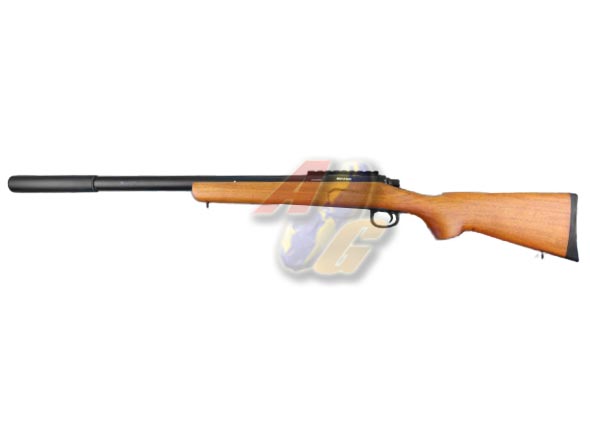 --Out of Stock--AG Custom BAR-10 G-Spec Air Cocking Sniper Rifle with Scope ( Wood ) - Click Image to Close
