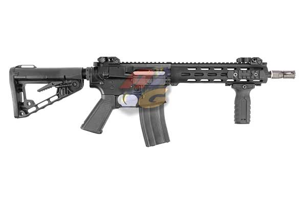 --Out of Stock--King Arms M4 TWS Alpha Carbine 9" Elite AEG - Click Image to Close