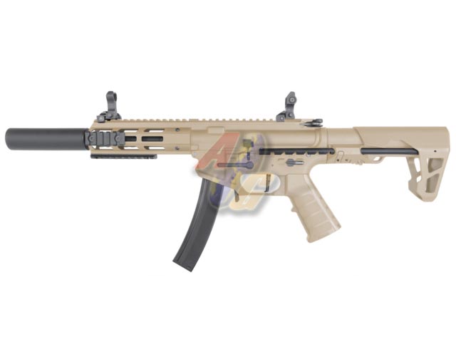 --Out of Stock--King Arms PDW 9mm AEG SBR SD ( Dark Earth ) - Click Image to Close
