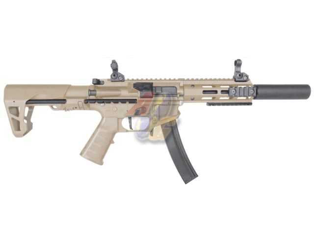 --Out of Stock--King Arms PDW 9mm AEG SBR SD ( Dark Earth ) - Click Image to Close