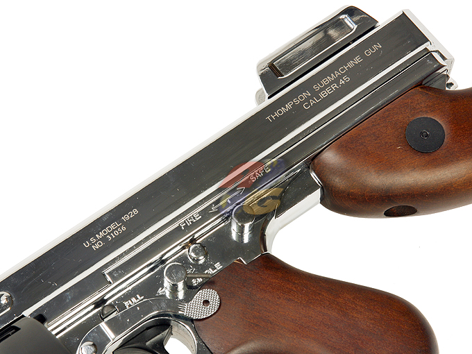 --Out of Stock--King Arms Thompson M1928 Chicago AEG (Grand Special - SV) ( Cybergun Licensed ) - Click Image to Close
