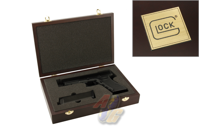 --Out of Stock--King Arms Wooden Pistol Case - G - Click Image to Close