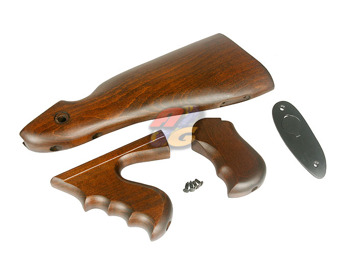 King Arms Real Wood Conversion Kit For M1928 AEG - Click Image to Close