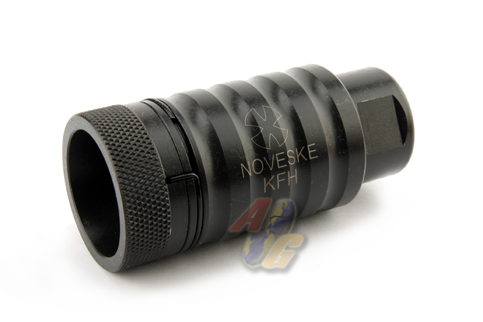 King Arms Fire Pig KFH Flash Suppressor Steel Vesion - 14mm - - Click Image to Close