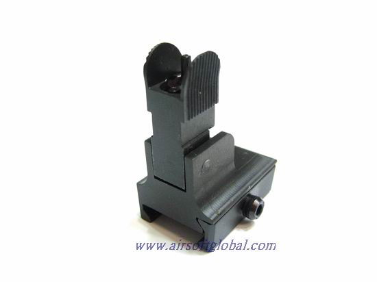 --Out of Stock--King Arms Steel Flip-up Sight For 20mm Rail - Click Image to Close