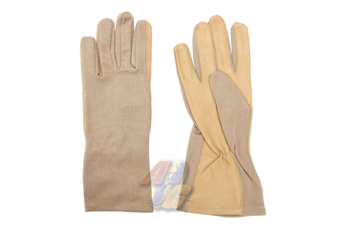 --Out of Stock--King Arms G.I. Nomex Gloves (Tan & Tan) - Small - Click Image to Close