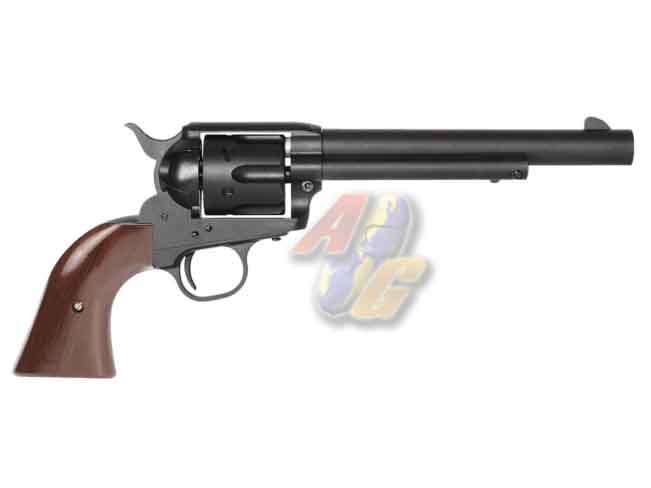 --Out of Stock--King Arms Full Metal SAA .45 Peacemaker Revolver M ( Dull Black ) - Click Image to Close