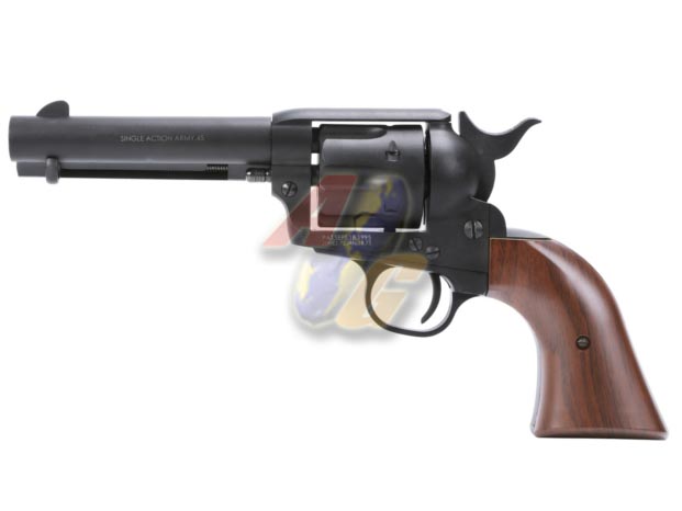 --Out of Stock--King Arms Full Metal SAA .45 Peacemaker Revolver S ( Dull Black ) - Click Image to Close