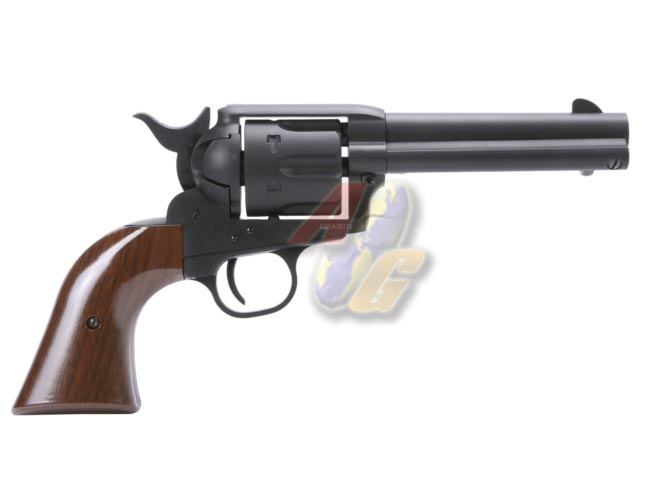 --Out of Stock--King Arms Full Metal SAA .45 Peacemaker Revolver S ( Dull Black ) - Click Image to Close