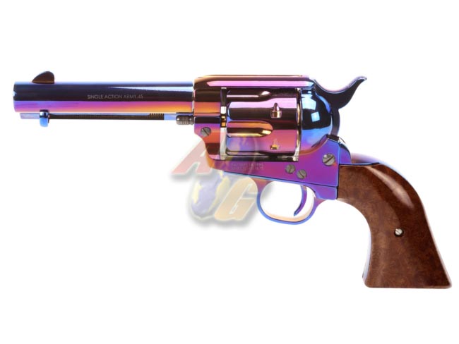 --Out of Stock--King Arms Full Metal SAA .45 Peacemaker Revolver S ( Bluing ) - Click Image to Close