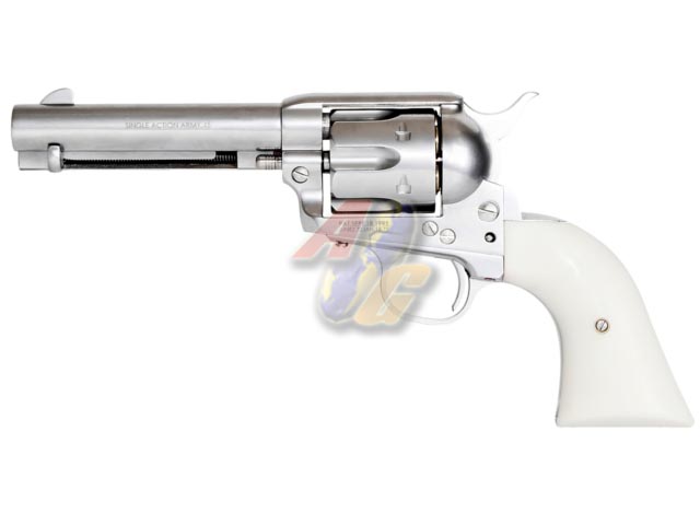 --Out of Stock--King Arms Full Metal SAA .45 Peacemaker Revolver S ( Silver ) - Click Image to Close