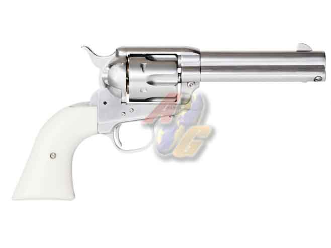 --Out of Stock--King Arms Full Metal SAA .45 Peacemaker Revolver S ( Silver ) - Click Image to Close