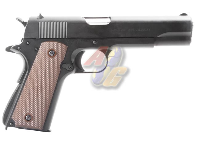 --Out of Stock--King Arms CNC Metal M1911-A1 CAL .45 GBB Pistol ( Black ) - Click Image to Close