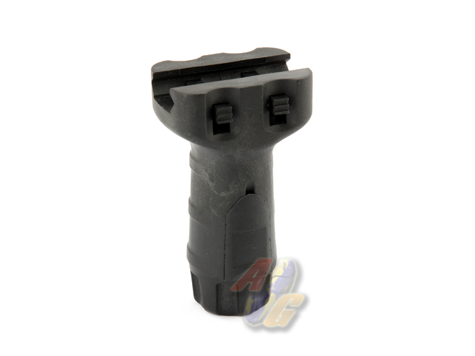 King Arms Vertical Fore Grip Shorty ( Black ) - Click Image to Close