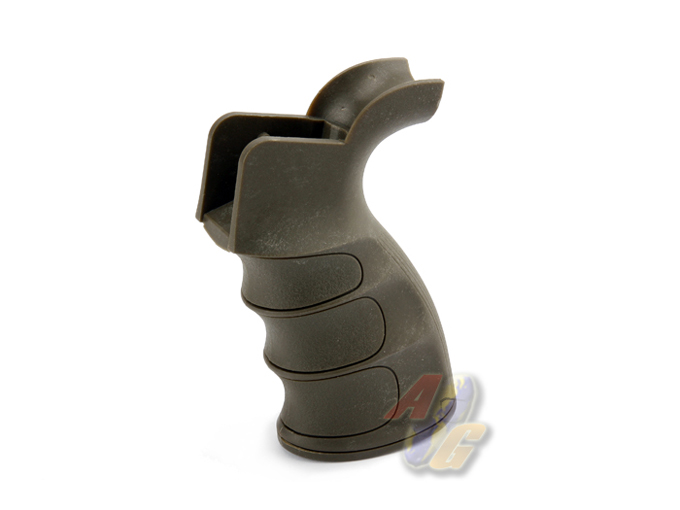 King Arms G27 Pistol Grip For M16/ M4 Series - Olive Drab - Click Image to Close