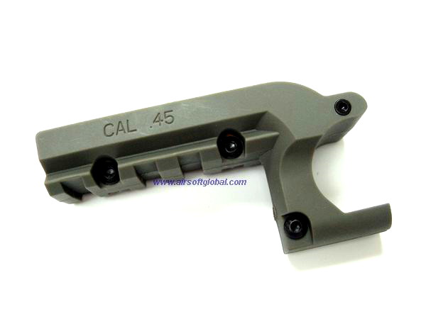 --Out of Stock--King Arms Pistol Laser Mount For M1911 Series (OD) - Click Image to Close