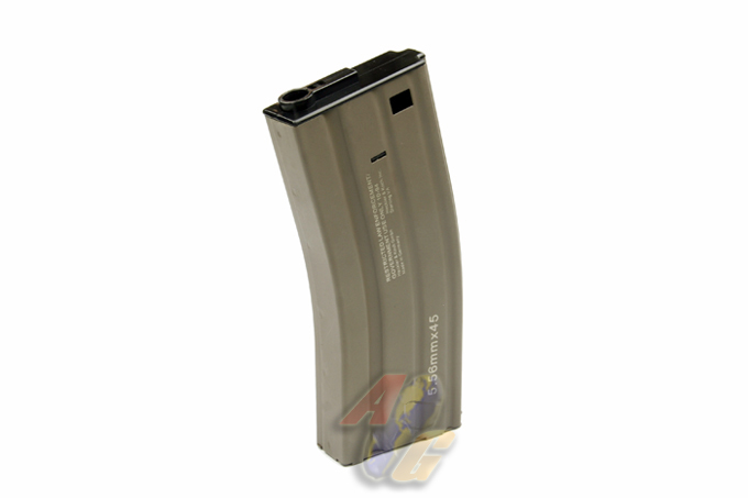 King Arms 68 Rounds Magazine For M16/ M4 Series ( DE W/ HK Marking ) - Click Image to Close