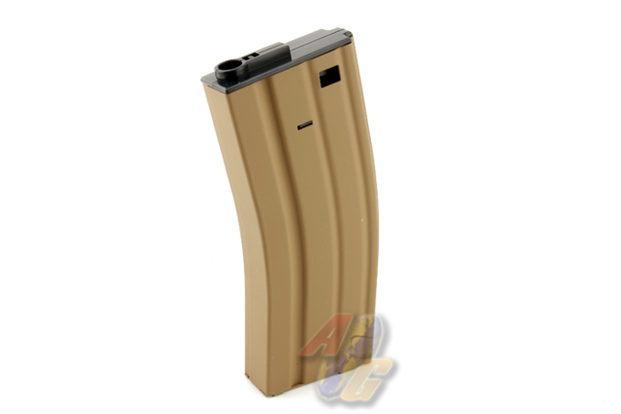 King Arms 68 Rounds Magazine For M16/ M4 Series (Sand) - Click Image to Close