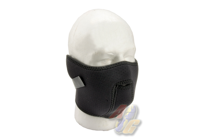 --Out of Stock--King Arms Neoprene Mask - Black ( Half ) - Click Image to Close