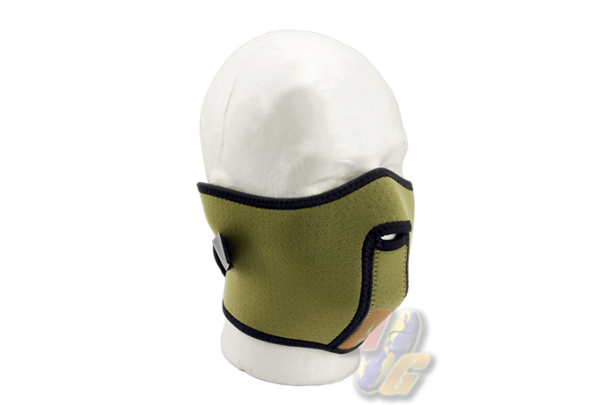 King Arms Neoprene Mask- OD ( Half ) - Click Image to Close