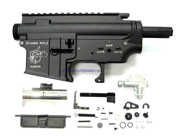 King Arms M16 Metal Body - Knight's URX - Click Image to Close