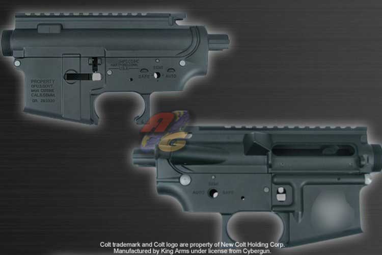 --Out of Stock--King Arms M16 Metal Body - Col / Biohazard - A - Click Image to Close