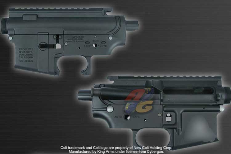 --Out of Stock--King Arms M16 Metal Body - Col / Biohazard - B - Click Image to Close