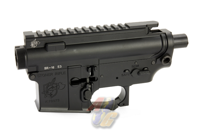 King Arms M16 Metal Body - Knight's SR16 E3 - Click Image to Close