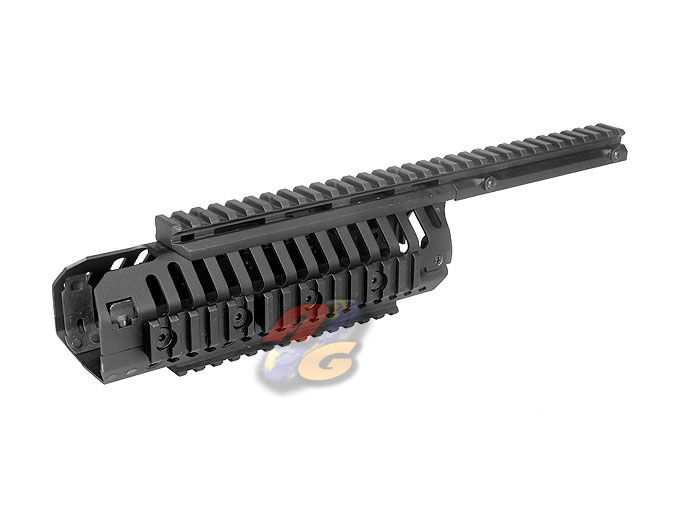 --Out of Stock--King Arms CASV Handguard Set (Ver.2) - BK - Click Image to Close