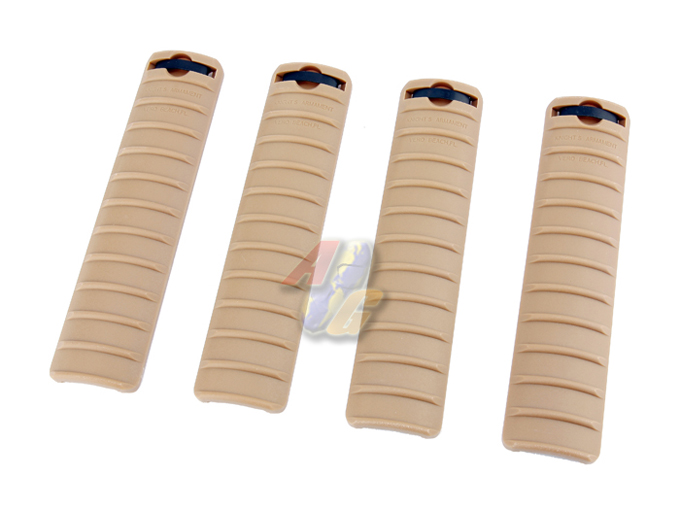 King Arms RIS Rail Cover ( Tan ) - Click Image to Close