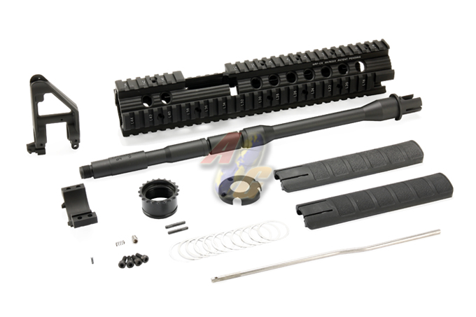King Arms 12 inch Free Floating Forearm w/ M4 Outer Barrel (CX) - Click Image to Close
