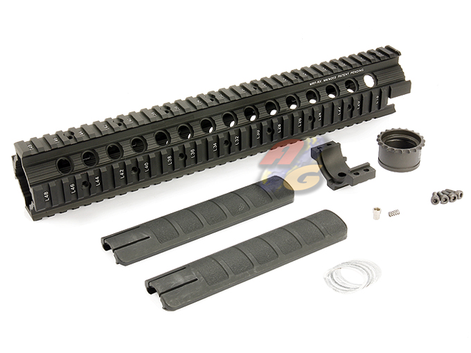 King Arms 13.5" Free Floating Forearm Rail System - Click Image to Close