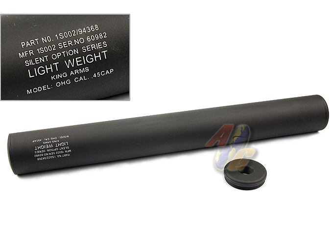 --Out of Stock--King Arms Light Weight Silencer (LW 335) - Click Image to Close