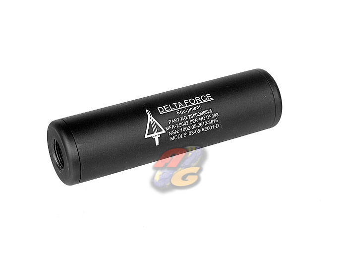King Arms Light Weight Slim Silencer - 30 X 110mm ( Delta Force ) - Click Image to Close
