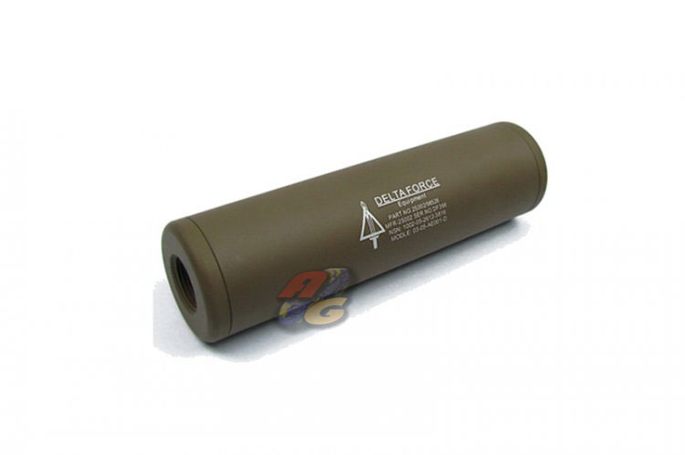 King Arms Light Weight Slim Silencer ( Delta Force/ DE ) - Click Image to Close