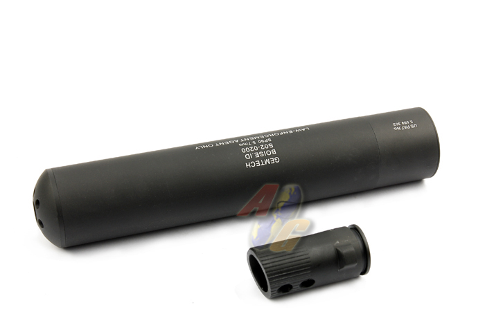 --Out of Stock--King Arms Gemtech SP90 Quick Detach Silencer With Flash Hider - Click Image to Close