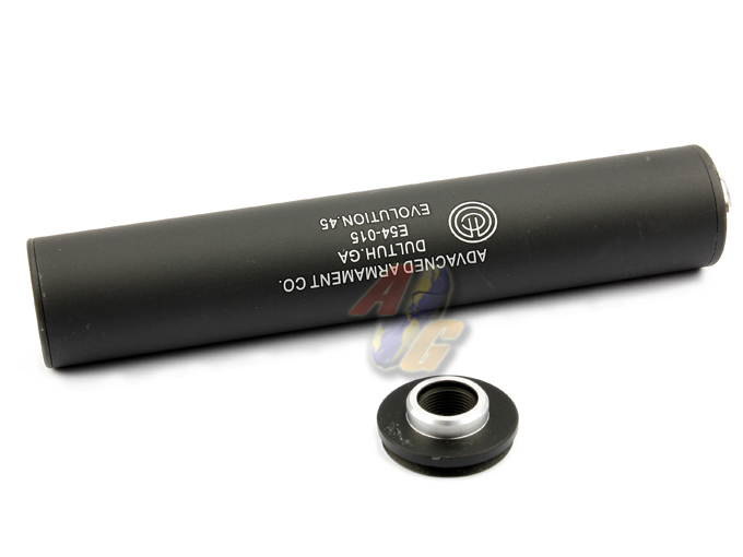 --Out of Stock--King Arms A.A.C. Silencer - .45 marking - Click Image to Close