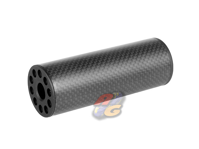 --Out of Stock--King Arms Power Up Carbon Fiber Silencer For KWA KRISS Vector 38 mm x 105 mm - Click Image to Close