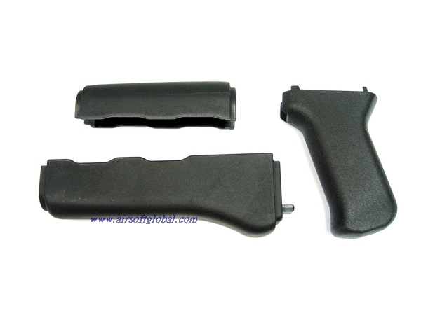 --Out of Stock--King Arms AK47 Handguard & Grip - Black - Click Image to Close