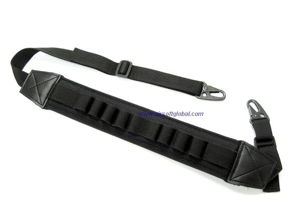 --Out of Stock--King Arms Shotgun Sling - BK - Click Image to Close