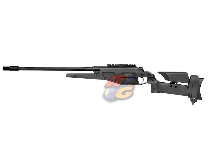 King Arms Blaser R93 LRS1 Sniper Rifle (BK, Spring Action) ( Cybergun Licensed ) - Click Image to Close