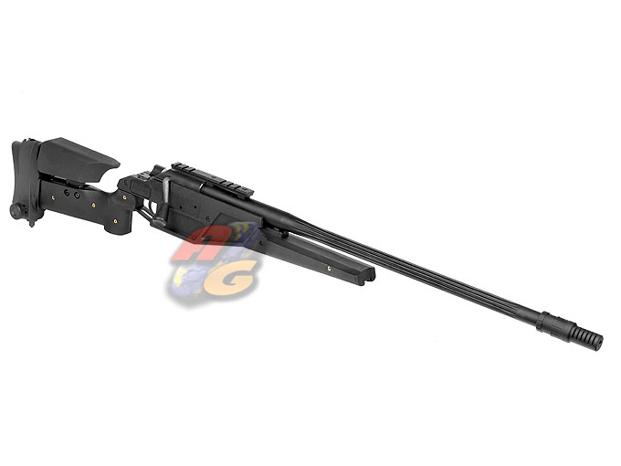 King Arms Blaser R93 LRS1 Sniper Rifle (BK, Spring Action) ( Cybergun Licensed ) - Click Image to Close