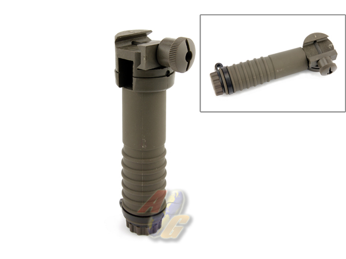 King Arms Folding Fore Grip ( OD ) - Click Image to Close