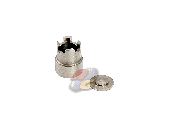 King Arms Stainless Steel Floating & Blocking Valve Set For M4 GBB - Click Image to Close