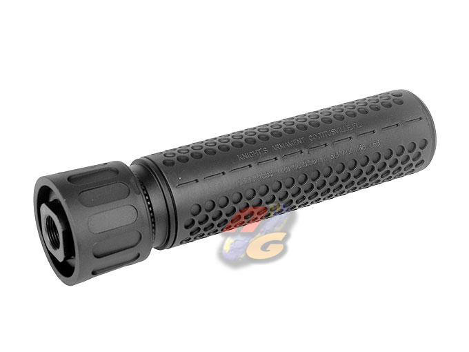 --Out of Stock--Knight's Armament Airsoft 556 QDC Airsoft Suppressor with Quick Detach Function 175mm ( 14mm-/ BK ) - Click Image to Close