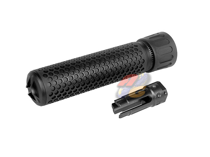 --Out of Stock--Knight's Armament Airsoft 556 QDC Airsoft Suppressor with Quick Detach Function 175mm ( 14mm+/ BK ) - Click Image to Close