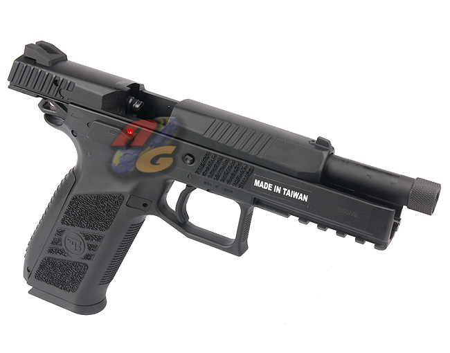 KJ Works CZ P-09 GBB with 14mm CCW Thread Barrel ( ASG Licensed/ Co2 Version ) - Click Image to Close