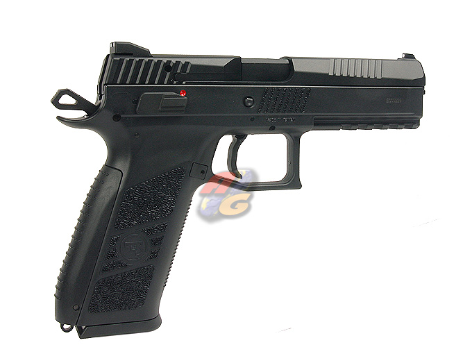 KJ Works CZ P-09 GBB Pistol ( ASG Licensed/ Gas Version ) - Click Image to Close