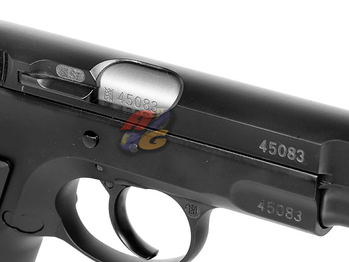 KJ KP09 GBB Pistol Dual Power w/ Marking (BK) - Click Image to Close