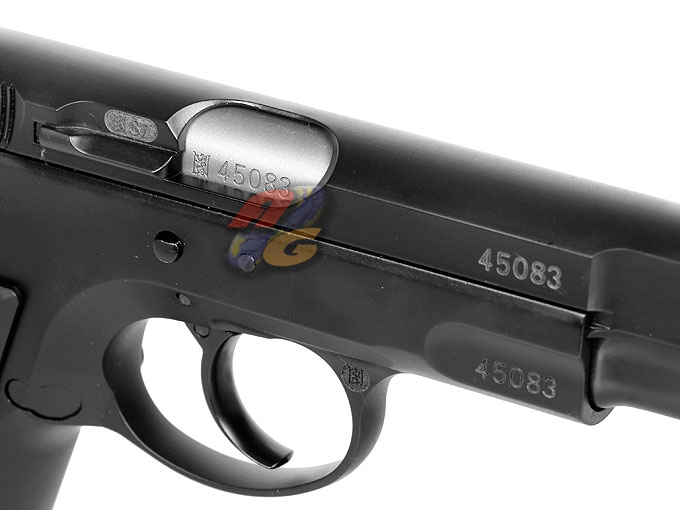 K J KP09 GBB Pistol w/ Marking (CO2, BK) - Click Image to Close